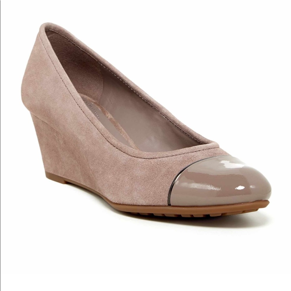 Geox suede wedge heel